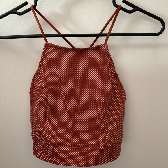 UO Cropped Halter Top - Picture 2 of 4